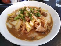 「【1月の限定】白みそらーめん（並盛）800円」@味噌麺 伝堂の写真