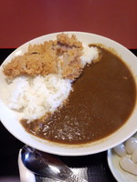 「ひれかつカレー900円」@彩膳の写真