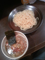 「つけ麺（小）７５０円」@らー麺 夢あかりの写真