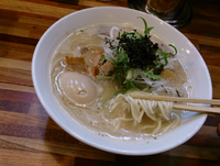 「全部入りらーめん銀だら搾り」@鮮魚らーめん 五ノ神水産の写真