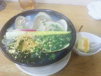 「活　大蛤昆布だし仕立て Ｂ+限定品トッピング」@MENYA 食い味の道有楽の写真