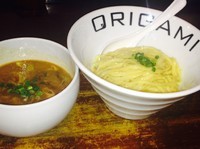 「鶏の濃厚つけ麺2号¥800」@麺屋 ORIGAMIの写真