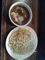 「特つけそば(多め)(あつもり)」@麺 池谷精肉店の写真