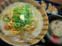 「濃厚ねぎ味噌らーめん￥７８０」@伝丸 笠懸阿左美店の写真