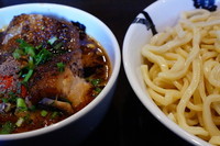 「肉々カラシビ味噌つけ麺（大盛）、辛さ普通、シビ増し」@カラシビ味噌らー麺・つけ麺 神田本店の写真