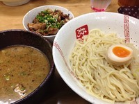 「つけ麺 ＆ へた飯」@らーめん 弥七の写真