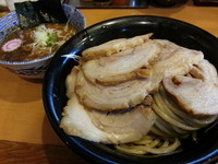 「つけチャーシュー大盛り￥1080(麺400g×豚7枚)」@中華蕎麦 とみ田の写真