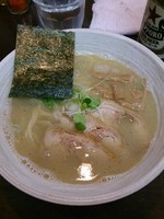 「鶏塩らーめん、大盛り」@藤丸の写真