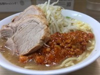 「辛ミートメン（並）　750円」@ラーメンいつきの写真