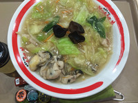 「かきあんかけちゃんぽん」@ちゃんぽん亭総本家 イオンモール鶴見緑地店の写真