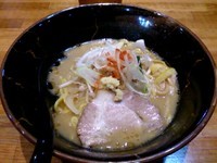 「海老味噌ラーメン ￥780」@黒味噌らーめん 初代けいすけ 品川店の写真