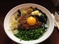 「台湾まぜそば」@麺屋 こころ 大岡山本店の写真