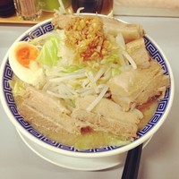 「醤油ふじ➕豚」@鶏とふじの写真