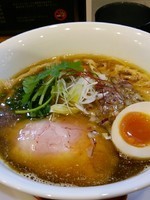 「煮干らぁ麺＋半味玉　800円」@麺や維新の写真