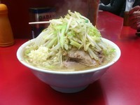 「大ラーメン ニンニクカラメ」@ラーメン二郎 中山駅前店の写真