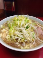 「小ラーメン (麺少なめ ニンニク) 650円」@ラーメン二郎 中山駅前店の写真