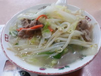 「タンメン（５００円）」@大陸中華そば店の写真