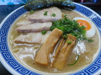 「塩そば680円」@山勝角ふじ 南流山店の写真