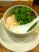 「鶏白湯ラーメン塩」@麺屋時茂の写真