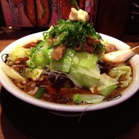 「もっちり麺のたっぷり野菜しょうがらーめん（￥680）※」@藤一番 錦店の写真