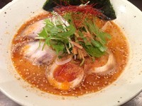 「えび味噌煮玉子ラーメン 1030円」@ラーメン一心 本店の写真