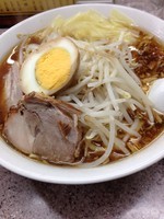 「ワンタン麺 大盛」@中華麺店 喜楽の写真