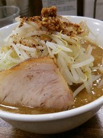 「太麺濃厚味噌G850円魯肉飯100円」@中華そば むら田の写真