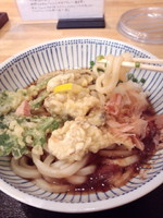 「かき天ぶっかけ680円」@讃岐ぶっかけやの写真