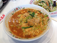 「辛玉ラーメン」@餃子の王将 千葉寒川店の写真