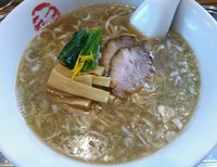 「中華そば（小）＋ゆず （140111）」@中華そば まるきの写真