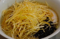 「背脂中華そば ＋辛ネギ」@麺屋 鶴若の写真