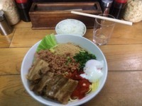 「特製辛しびれ坦々麺大盛り➕ライス」@自家製麺 てんかの写真