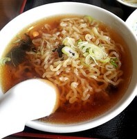 「セットのラーメン　@800円(回鍋肉セット)」@豊楽園の写真