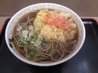 「桜えびかき揚そば」@そば処 武田 春日店の写真