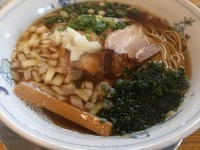 「煮干中華そば」@中華そば 一楽の写真