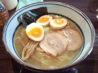 「中華そば淡麗（塩）＋味付玉子」@中華蕎麦 はし本の写真