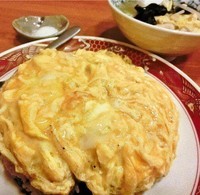 「玉子炒飯(スープ付)700円」@鳳蘭亭の写真