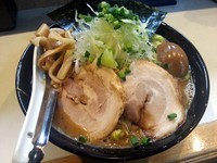 「【夜10食限定】赤味噌らーめん￥830＋大盛り（サービス券）」@麺屋 扇 SENの写真