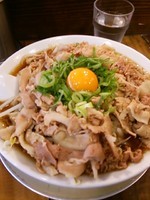 「元気ラーメン800円 全部増し(肉野菜)180円」@たから家 調布店の写真