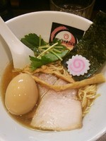 「【限定】４段仕込純煮干しそば750円」@おおぜき中華そば店の写真