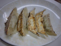 「餃子(220円)」@井手ちゃんぽん 本店の写真