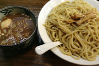 「特製つけ麺 てんこ盛」@濃厚つけ麺 茜堂の写真