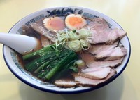 「チャーシュー麺820円+味玉100円」@手作り餃子ラーメン まる長の写真