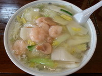 「エビそば800円」@広ちゃん飯店の写真