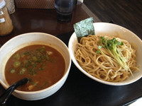 「つけ麺(大)¥800+生ビール¥500×2」@ブラウンの写真