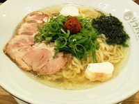 「生七味辛味塩ソバ」@ソラノイロ salt & mushroomの写真