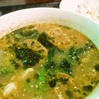 「グリーンカレー(750円)」@ポワッソンブランの写真