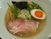 「軍鶏塩そば （140112）」@麺や 蒼 AOIの写真