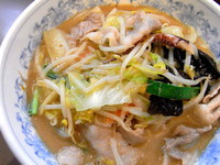 「毎日野菜味噌たんめん」@たんめん専門店 百菜の写真