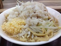 「ラーメン (大) 720円」@ジャンクガレッジ プレナ幕張店の写真